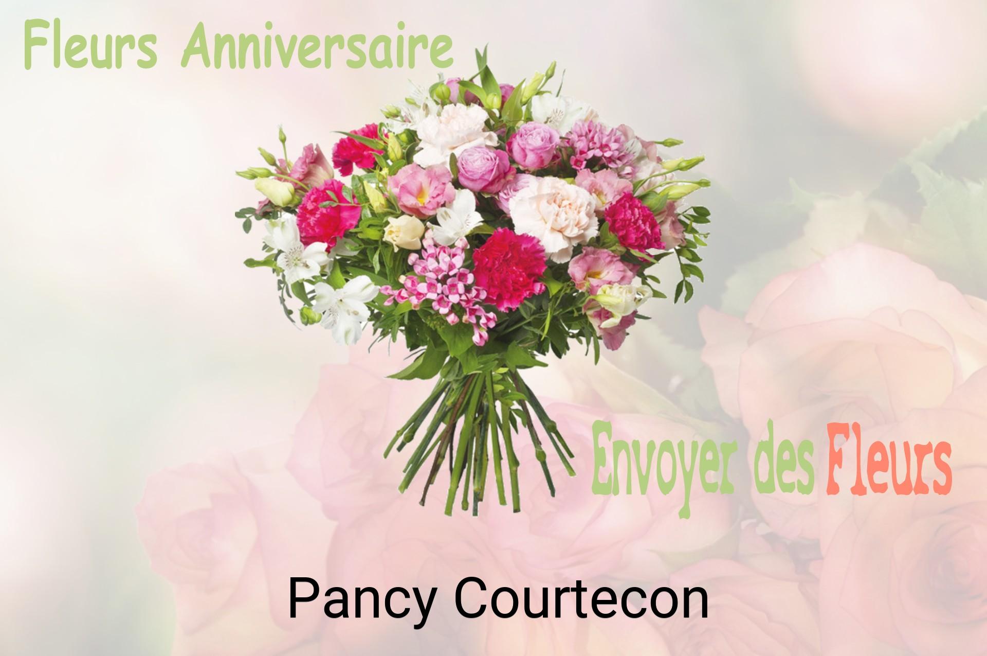 Bouquet de fleurs d’anniversaire livré à Pancy-Courtecon