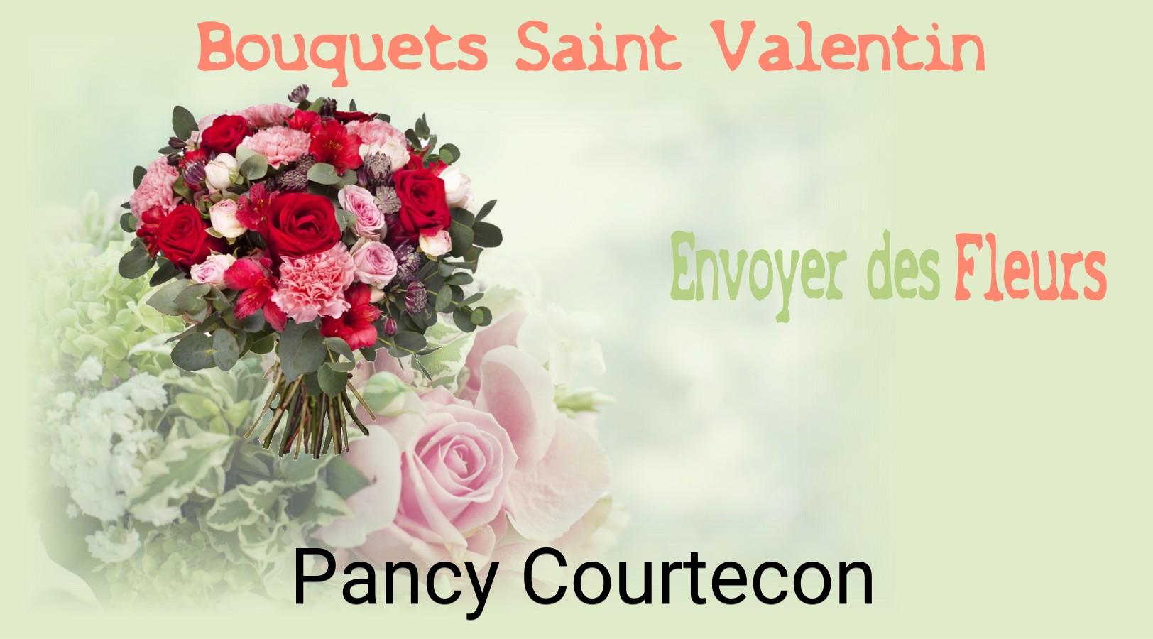 Roses de Saint-Valentin livrées à Pancy-Courtecon